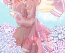 TRPGや壁紙などの立ち絵、全身絵、一枚絵描きます お安く描きます！キャンペーン中！ イメージ4