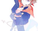 一枚絵作成いたします 綺麗系の透明感のある絵柄でイラストを描きます！ イメージ5