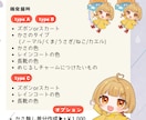 プレゼントにも！アンブレラミニキャラ制作しますます かさ＆レインコートの梅雨イラスト イメージ2