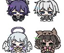 ポップなSDキャラを描きます 商用利用可能！リッチな塗りやアニメ塗りにドット絵風も！ イメージ6