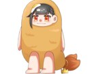 ミニキャラ(SD)イラスト制作します 男性特化(女性も可)　人外OK イメージ4