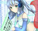 イラスト、立ち絵、アイコンなどの作成承ります かわいい女の子やきつね娘描きます！お気軽にどうぞ！ イメージ2