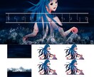 歌ってみた・MVイラスト・一枚絵描きます シンプルで鮮やかなイラストはいかがですか？ イメージ8