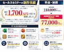 売れる型でセールスセミナー資料を制作します 構成に悩まない！販売用スライド120〜140枚をまとめて制作 イメージ5