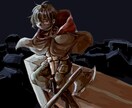 イラスト一枚絵作成します 雰囲気のあるものからアニメ塗りまで イメージ5