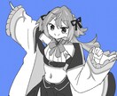 商業個人使用問わず、イラストおかきしまます 動画からアイコンまで、キャラクターイラスト中心です イメージ3