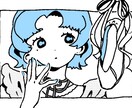 シンプルカラーのガーリー×ポップイラスト描きます アイコンやグッズなどに！ゆるポップな可愛いづくりをお手伝い イメージ1