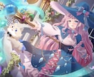1枚絵や立ち絵などのイラストを制作します 綺麗でかわいいイラストを描きます！商用利用可能です！ イメージ3