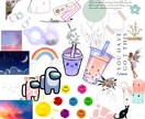 ロゴ・アイコンデザインします!学生がデザインします 個性がありお客様のイメージに合うデザインが出来れば幸いです。 イメージ5