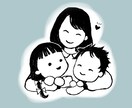 赤ちゃんの似顔絵描きます SNS向けのゆるふわ似顔絵を描きます！セットなら大人もOK イメージ7