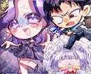 グッズ映え抜群★ポップで特徴を捉えたSD描きます 「あなたのキャラらしさ」を詰めたSD、描きます。 イメージ3