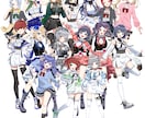 動画サムネ、同人誌表紙等一枚イラスト作成します かわいい　かっこいい　綺麗等用途に合わせたイラスト制作します イメージ4
