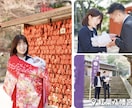 福岡県でお宮参り・七五三の出張撮影をします 100枚前後／１時間、雨でも決行可能、一週間以内に納品 イメージ1