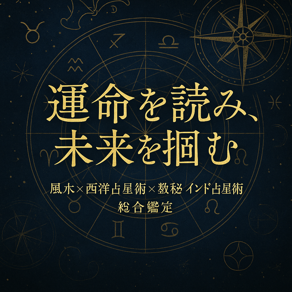 あなたのビジネスと心を動かす『仕事運』を占います 【VIP御用達】富裕層の心を掴んだ5つの統合型占いです。 イメージ1
