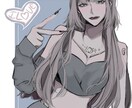 あなただけのアイコン提供します 可愛い女の子のイラストをアイコンに!! イメージ3
