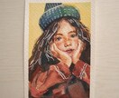 似顔絵かけます あなた用の鉛筆、白黒、水彩絵をかけます。 イメージ5