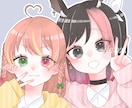 SNS用のアイコンなど描きます 自分だけのかわいいアイコンを探している方へ。 イメージ6