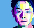 WPAP Artを作ります 思い出の人、憧れの人、ずっと残したい人をアートにしませんか？ イメージ6