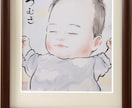 赤ちゃん・誕生日・内祝いに…かわいい似顔絵描きます 25年の実績！ご家族のお祝い・幸せ・思い出を形に残します イメージ2