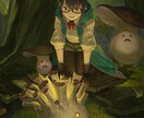 厚塗りでキャラクターやモンスターイラスト描きます 独自の世界観であなたに最高のイラストをお届けします！ イメージ3