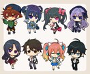 個性が伝わるポップなミニキャラを制作します アイコン・創作・配信向けのミニキャラを制作します イメージ3