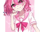 可愛い女の子のイラストを描きます 表情豊かでかわいい女の子が描けます。 イメージ4