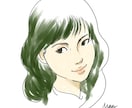 色紙に似顔絵サインをテーマに似顔絵を描きます あなたの似顔絵をカッコよく！可愛く！綺麗に！漫画風に描きます イメージ2