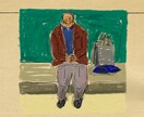 面白味のあるデジタル一枚絵を描きます 人物、物、イメージ画を問わず独特な雰囲気のイラスト描きます イメージ7