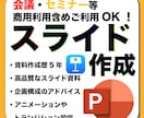 Keynoteで伝わるプレゼン資料作成します プレゼンテーション資料をプロのクオリティで作成いたします。 イメージ1