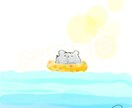 人、動物、物、お好きなイラスト"2種類"描きます 可愛いイラスト、バージョンの違うものを2種類描きます♪ イメージ9