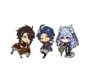 デフォルメイラストお描きします 2.5頭身から5頭身ほどまで対応可能です イメージ1