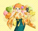 商用費込み〇立ち絵アイコンSDキャラ等制作します 可愛い女の子を描くのが得意です！ イメージ3