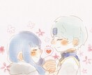 SNSのアイコン作成などを描きます あなたの描きたいもの、可愛く描きます イメージ4