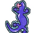 ワッペン風ネームアートを制作致します デニムポッケにワッペンを付けた感じのイラストです。 イメージ4