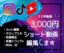 Instagramなどのショート動画編集します ショート動画まとめての制作も喜んでお引き受けいたします！ イメージ1