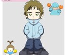 大切なペット・ぬいぐるみと一緒に♡似顔絵描きます にこにこたのしいおともだちと素敵なあなたを描きます！ イメージ4