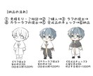 ふんわり可愛いミニキャラ・SDイラスト描きます 人物・動物なんでもOK。アイコン、グッズにおすすめです！ イメージ5