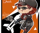 チビキャラでオリジナルアイコン描きます SNSアイコンにオリジナル要素を！ イメージ1