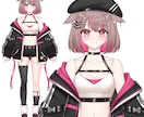 最高のVtuberデビューをサポートします コスパ最強！生きてる！納品はやい！著作権商用利用付き！ イメージ7