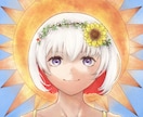 厚塗りやアナログチックな絵柄で描き上げます イラスト、アイコン、サムネなどSNSイラストを描きます！ イメージ2