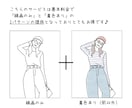 シンプルでオシャレな線画イラスト描きます 線画と着色の2パターン納品で活用度無限大！ イメージ2