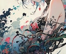 幻想的でアート性のあるイラストを制作します 幻想的な世界観が好きな方！色鮮やかでアート性のあるイラスト イメージ3