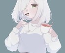 淡い色のイラスト承ります キャス画やグッズ制作、アイコン用のイラストをお探しの方へ！ イメージ3