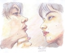 大募集!お試し価格で大人可愛い似顔絵描きます はじめての方のために。上質な水彩色鉛筆タッチをお試し価格で イメージ7