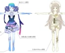 キャラクターデザインを承ります コンセプトをわかりやすく伝えるデザイン イメージ3