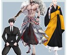 TRPG・ゲームキャラ等の立ち絵作成ます ご要望に沿ったキャラクター作成をさせていただきます イメージ5