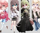 TRPG・創作・IRIAMの立ち絵イラスト描きます こだわりを大切に。キャラクターの魅力が伝わるキラキライラスト イメージ1