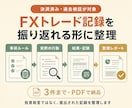 決済済みFXトレードの振り返り記録を整理します 事前ルールと記録のズレ・不足を見える化 イメージ1