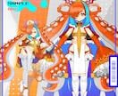 キャラデザも可！立ち絵制作します 商用利用無料！老若男女人外なんでもかきます！ イメージ9