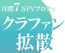 7万PVブログでクラウドファンディング拡散します 各クラファンの支援者数・支援総額アップに協力致します！ イメージ1